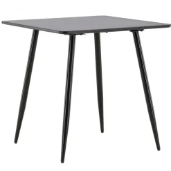 Polar Spisebord 75x75 - Sort