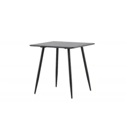 Polar Spisebord 75x75 - Sort