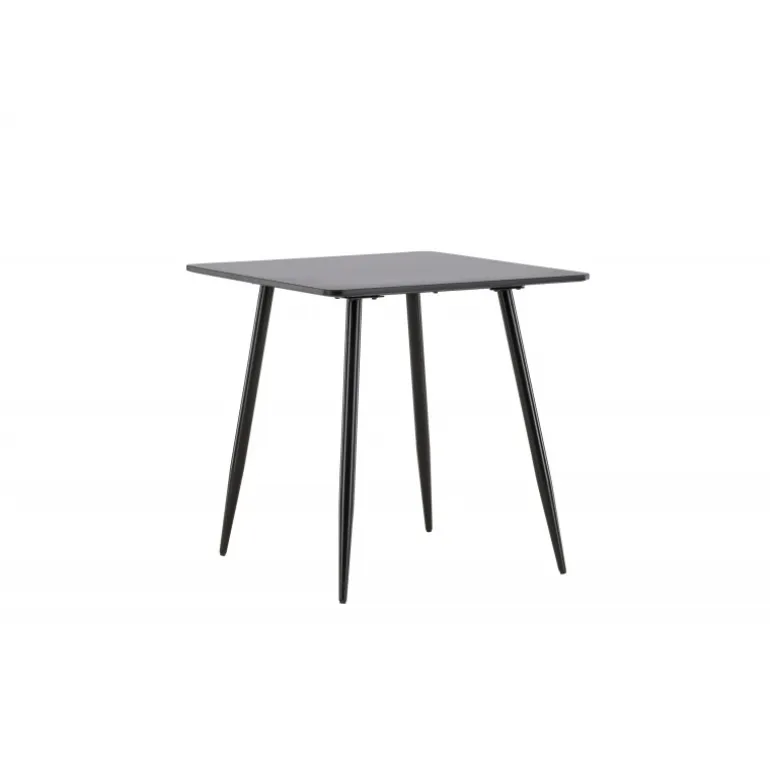 Polar Spisebord 75x75 - Sort