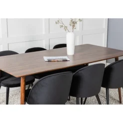 Polar Spisebordssæt - Sort og Natur