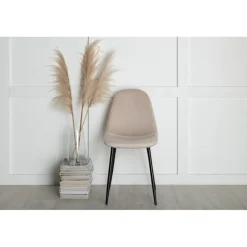 Polar Spisebordsstol - Beige velour