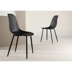 Polar Spisebordsstol - Sort