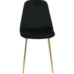 Polar Spisestol - Sort og Messing