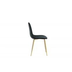 Polar Spisestol - Sort og Messing