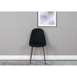 Polar Spisestol - Sort og Natur