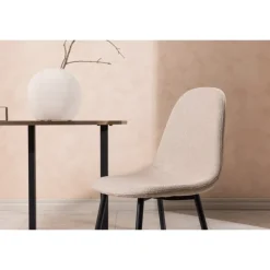 Polar Spisestuestol - Beige og Sort