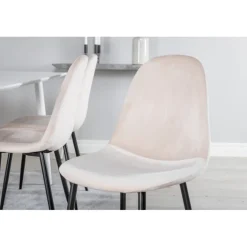 Polar t Spisebordssæt - Beige, Sort og Hvid