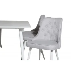 Polar t Spisebordssæt - Grå og Hvid