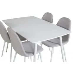 Polar t Spisebordssæt - Lysegrå og Hvid