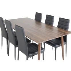 Polar t Spisebordssæt - Sort og Natur