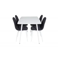 Polar t Spisebordssæt - Sort og Hvid