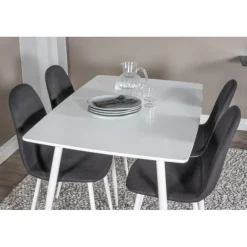 Polar t Spisebordssæt - Sort og Hvid