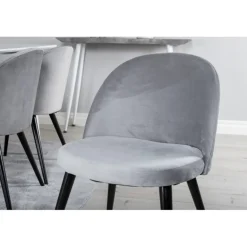 Polar t Spisebordssæt - Sort, Lysegrå og Hvid