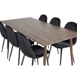 Polar t Spisebordssæt - Sort og Natur