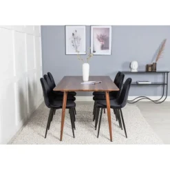 Polar t Spisebordssæt - Sort og Natur