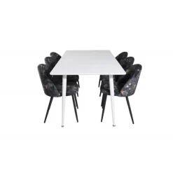 Polar t Spisebordssæt - Sort og Hvid