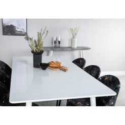 Polar t Spisebordssæt - Sort og Hvid