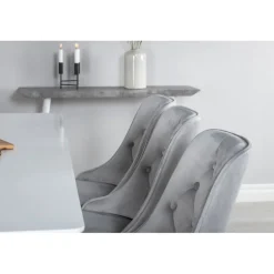 Polar t Spisebordssæt - Sort, Lysegrå og Hvid