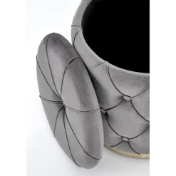 POLLY sæt af to skamler, - Grå