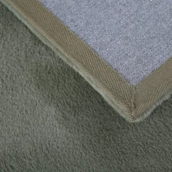 Pouffy Shaggy Tæppeløber Ensfarvet - Grøn