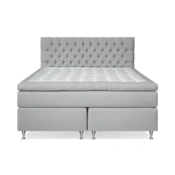 PRESLEY Kontinentalseng lysegrå