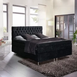 PRESLEY Kontinentalseng Sort Velour