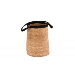 Pune Dekorationskurv - Sort og Natural