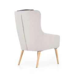 PURIO loungestol, - lyseGrå/MørkeGrå