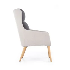 PURIO loungestol, - lyseGrå/MørkeGrå