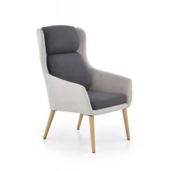 PURIO loungestol, - lyseGrå/MørkeGrå