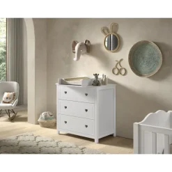 Pusleenhed til kommode – Amori, hvid