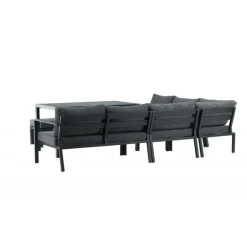 Ramos Have Hjørnesofa Sæt - Sort,Grå