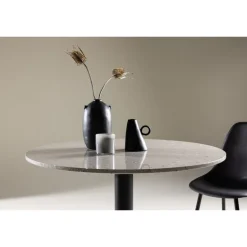 Razzia Rundt spisebord - Sort og Grå