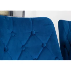 Razzia Rundt Spisebordssæt - Sort, Blå og Messing