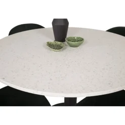 Razzia Rundt Spisebordssæt - Sort og Grøn