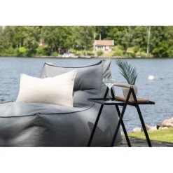 Redang Lounge Stol - Mørkegrå