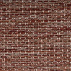 Relax Rund Udendørs tæppe Ensfarvet - Rød