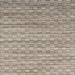 Relax Rund Udendørs tæppe Ensfarvet - Beige