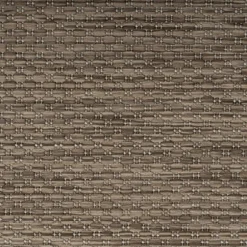 Relax Rund Udendørs tæppe Ensfarvet - Brun