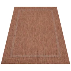 Relax Udendørs tæppe Ensfarvet - Kobber