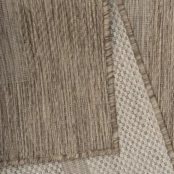 Relax Udendørs tæppe Ensfarvet - Brun