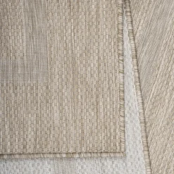 Relax Udendørs Tæppeløber Ensfarvet - Beige