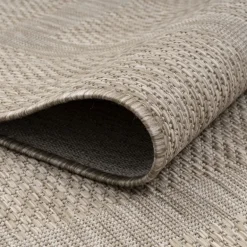 Relax Udendørs Tæppeløber Ensfarvet - Beige