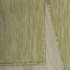 Relax Udendørs Tæppeløber Ensfarvet - Grøn