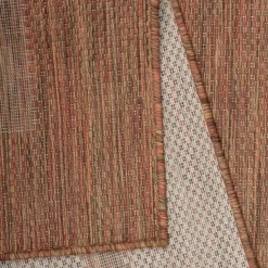 Relax Udendørs Tæppeløber Ensfarvet - Kobber