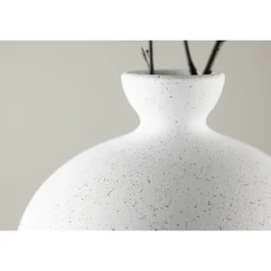 Rellis Vase - Sort og Hvid