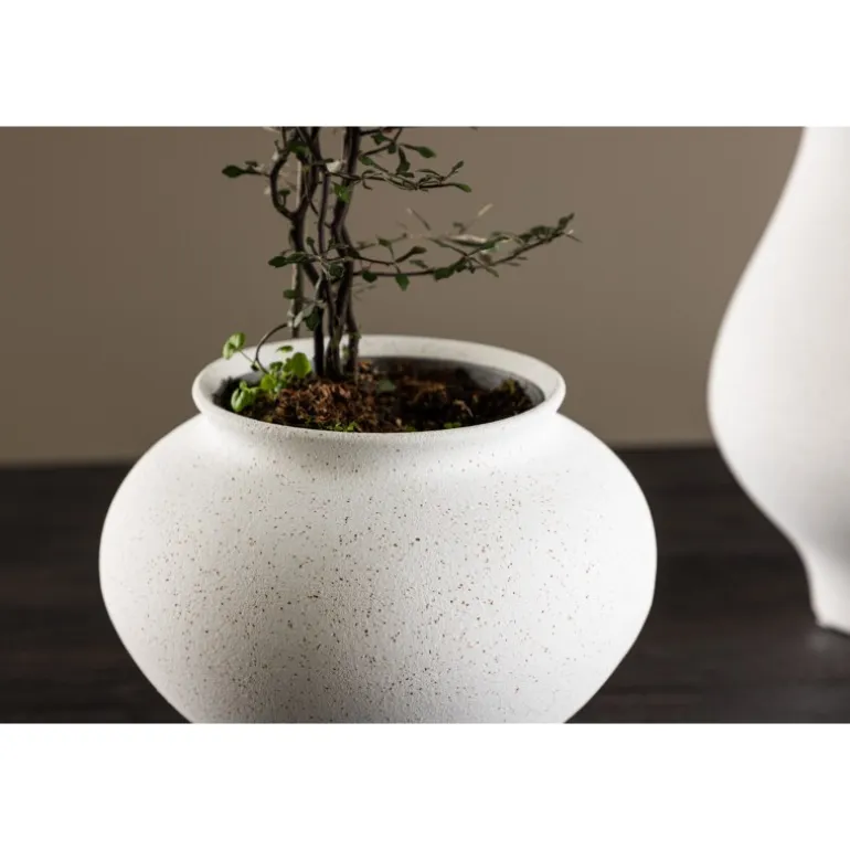 Rellis Vase - Sort og Hvid