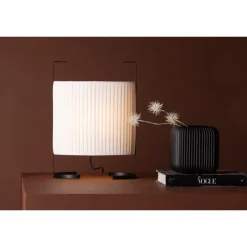 Rennes - Lille Gulvlampe - Beige og Sort