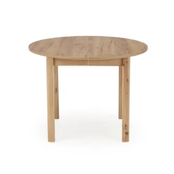 RINGO Rundt spisebord med udtræk 102cm udvides til 142cm - Håndværk eg