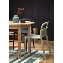 RINGO Rundt spisebord med udtræk 102cm udvides til 142cm - Håndværk eg